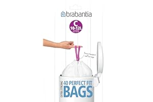 Brabantia Sac poubelle C 10-12 L - 40 sacs