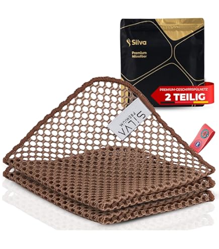 Teiger 1 x eenvoudige reinigingsdoek voor het verwijderen van pasta, netdoek voor hardnekkig vuil, netreinigingsdoek