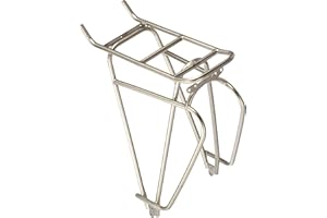 Tubus Cosmo Pannier Rack 26" / 28" - Silver Stainless Steel