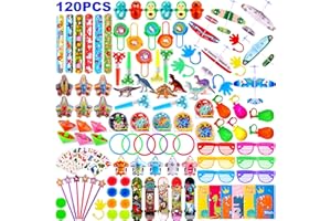 AOTTOM Mitgebsel Kindergeburtstag Party Spielzeug Set, 120 St Gastgeschenk Kindergeburtstag Schule Klassenzimmer Belohnungen, Karneval Preise Spielzeug für Jungen Mädchen Pinata Weihnachte Partybeutelfüller