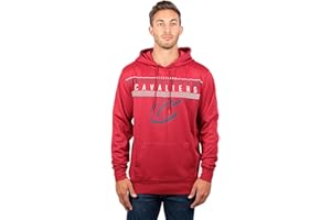 ULTRA GAME Unk NBA Męska bluza z kapturem Midtown męska NBA polarowa bluza z kapturem winny M