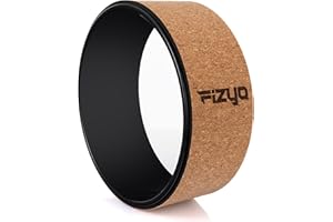 ‎FIZYO Fizyo Koło do Jogi i Pilatesu Ø33cm – Profesjonalny Wałek do Rozciągania Pleców, Poprawy Równowagi i Elastyczności, Antypoślizgowa Rolka, Idealna do Asan i Terapii Kręgosłupa