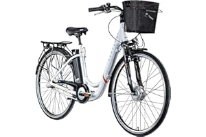‎ZÜNDAPP ZÜNDAPP EBike Z510 28 Zoll Elektrofahrrad mit Rücktritt E Bike Damen & Herren E-Bike 3 Gang Fahrrad Elektro Pedelec City Elektrofahrräder Hollandrad mit Korb