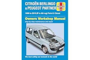 Citroen Berlingo & Peugeot Partner Petrol & Diesel (96 - 10) Haynes Repair Manual