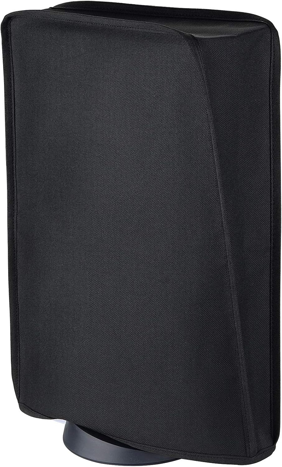 playvital Funda Antipolvo Vertical para ps5 - Cubierta Protectora Antirrayas y Anti-Agua, Doble Capa con Forro Suave, Compatible con ps5 Digital & Estándar, Accesorio para Consola (Negro)