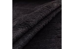 PANINI TESSUTI Tessuto a Pelo Corto - Venduta al Metro x 140 CM di Larghezza Fissa. Ideale per arredo e Abbigliamento di Carnevale