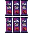 Cadbury Dairy Milk Silk Valentine Chocolate Bar, 6 X 60 G,360 Grams