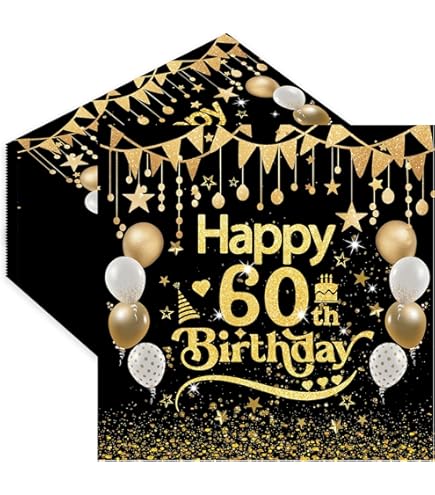 Runner Da Tavolo Oro Glitterato 60 Anni - 29cmx10Yards Per Compleanno E Anniversario - Foto 9