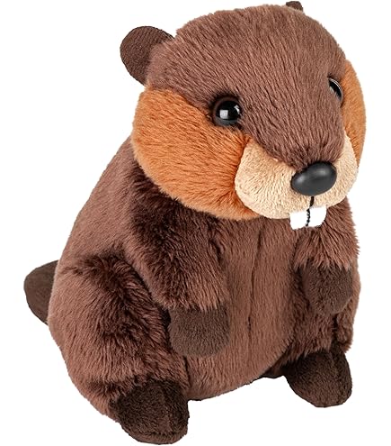 Peluche Castor Mini Cuddlekins Wild Republic – 20 Cm, Rembourrage écologique En Bouteilles Recyclées