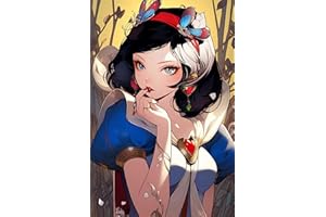 bayidun 5D DIY Diamond Art Painting Set, Full Drill, Vibrant Crystal Craft Embroidery, Numbered Cross Stitch Pictures for Kids & Adults, Unique Home Wall Decor and Gifts (Princess 8)