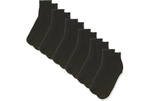 Hanes Skarpety męskie na co dzień (6 sztuk), Czarny, L