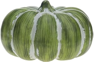 ‎GRESORTH Gresorth 30cm Gefälschte Kürbis Innen Ornament Grün Gemüse Anzeigen Künstliche Lebensecht Herbst Ernte Früchte Lebendig Groß Dekoration Veranda Partei