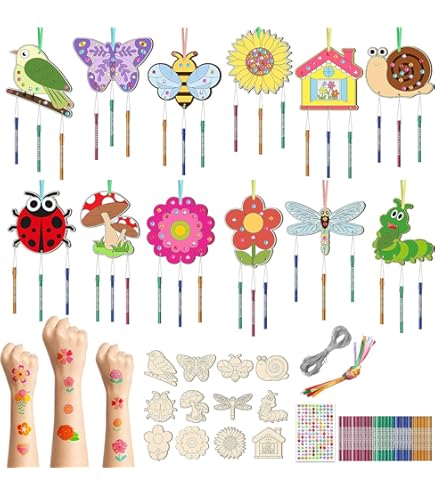 GIDWRIY Lot De 57 Kits De Bricolage Pour Enfants,Pendentif En