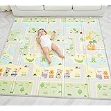 SUPERBE BEBE Tappeto Per Bambini e Neonati Reversibile e Non Tossico, Pieghevole e Impermeabile in Schiuma Per Bimbi. Per la 
