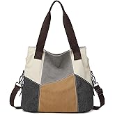 SIVENKE Women Canvas Bag Ladies Canvas Shoulder Bag Women Shoulder Bag Shoulder Bag Shoulder Bag Tote Bag Shopper Bag