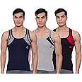 Dollar Bigboss Men's Solid Regular Fit Gym Vest
