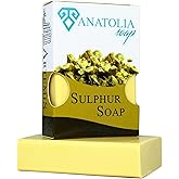 Anatolia Soap 1978 K&uuml;k&uuml;rt Sabunu, Akne ve Siyah Nokta ile M&uuml;cadelede G&uuml;&ccedil;l&uuml; ve Doğal &Ccedil;&ouml;z&uuml;m, Cildinizi Arındırın, Temiz, Canlı 