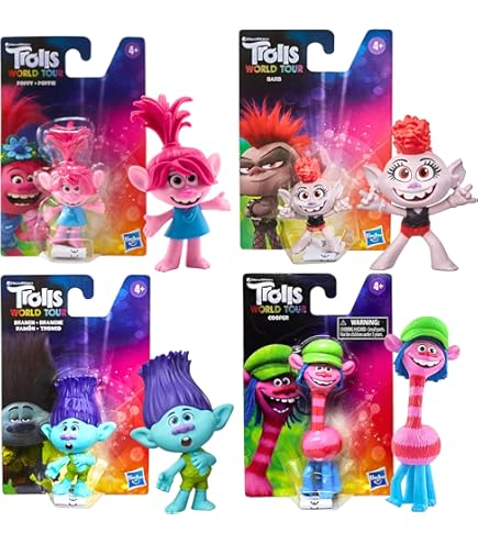 Dreamworks Coleccion De MuÃ±ecos Trolls MuÃ±ecos De Mcdonalds 2018