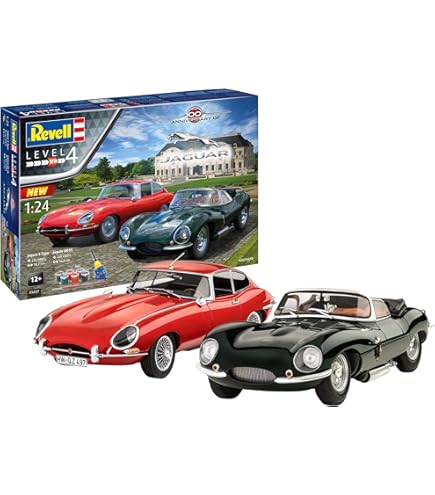 Revell 07390 - Jaguar E-Type (XK-E), im Maßstab 1:8: Amazon.de