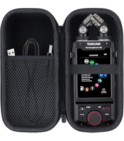 Tascam X8 Portacapture Przenośne Urządzenia Rejestrujące, Czarny