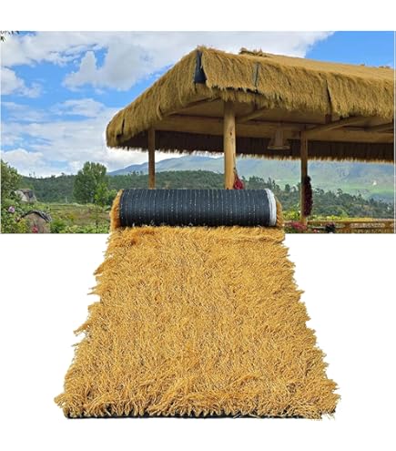 YZRXD Rouleau Toit De Chaume Synthétique, Paille Mexicaine | FindTheDeal
