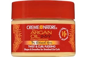 Creme of Nature Crème Coiffante pour Boucles Argan Pudding