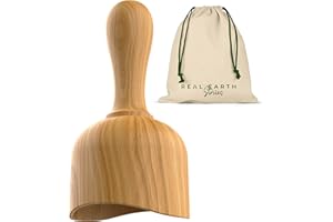 Maderotherapie Coupe suédoise - Real Earth Stories Thérapie par le Bois Colombien, Masseur Anti Cellulite pour pour modeler et tonifier le corps - Appareil anti-cellulite - Massage Cellulite