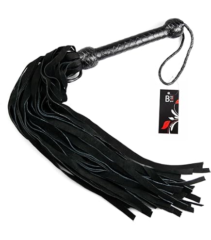 Fouet En Cuir De Qualité Supérieure 4 Pieds - Fouet De Signal Et Accessoire BDSM