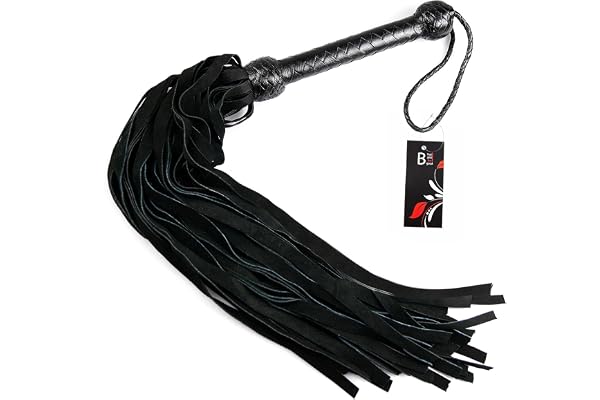 TOP qualité - FOUET FAIT MAIN pour avec 36 sangles et 75,0 cm de longueur - 100% cuir de vachette de haute qualité/Fouets en cuir érotiques et cravaches