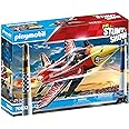 Playmobil Air Stunt Show 70832 Eagle Jet, Toy Plane with Wind-Up Motor, Aeroplane Toy for 5+ Year Olds