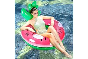 Dmenwei Schwimmring Erwachsene, Luftmatratze Pool, Pool Schwimmring, Wasser Luftmatratze Summer Beach Schwimmfloß Kinder und Erwachsene