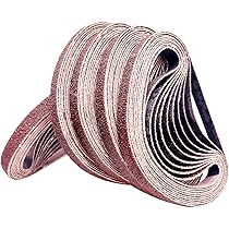 Nastri Abrasivi Senmai Tools 50x2000mm - 10 Pezzi, Grana 40-240, Per Levigatrici A Nastro - Foto 2