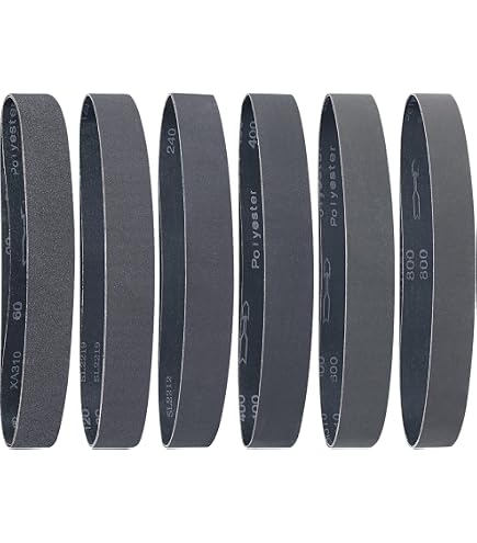 RETOL Bandes Abrasives 551 X 200 Mm Grain 80 – Lot De 10, Corindon Normal Pour Ponceuses à Bande Parquet Et Bois