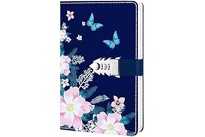 ‎ZXHQ Tagebuch für Mädchen, tagebuch mit schloss, gute Geschenke für Mädchen und Kinder, Kunstleder-Reisetagebuch, süßes geheimes Notizbuch A5 Zeilen (21,6 x 15 cm)