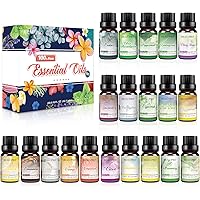 Ätherische Öle Set für Aroma Diffuser,100% Pure Naturrein Ätherisches Öl,Aromatherapie Duftöl Geschenkset,Top 20 x 5ml…