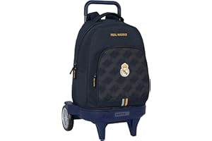 Safta M218 MONSTER HIGH - Mochila Grande con Ruedas, Compact Evolución, Extraíble, Ideal para Niños de Diferentes Edades, Cómoda y Versátil, Calidad y Resistencia, 33x22x45 Unisex niños (Pack de 1)