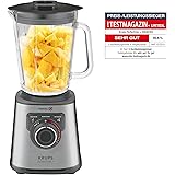 Krups KB403D Perfectmix+ Hochleistungsstandmixer | 1.200W | 28.000 UpM | 2L Glasbehälter | 3 voreingestellte Programme | Powe