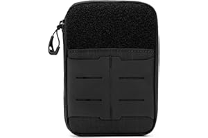 TACTICAL_GEEK Torba Molle EDC Pouch Kompaktowa taktyczna saszetka biodrowa Wodoodporny nylon 500D CORDURA Wielofunkcyjna torba EDC Lekka kieszeń Molle Organizer z kieszenią na telefon i przegródkami na narzędzia