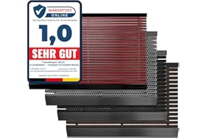 ‎FLOORDIREKT Floordirekt Fußmatte Power Brush 60 x 90 cm, Schwarz - Schmutzfangmatte Fußabtreter für außen und innen - Fussmatte Schuhabstreifer Türmatte