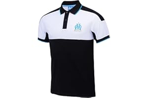 OLYMPIQUE DE MARSEILLE Polo Fan Supporter Om - Collection Officielle Homme