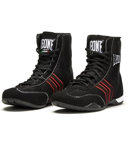 FOX-FIGHT B7 Chaussures de sport de combat Black Edition Bottes de boxe pour lutteur athlétique