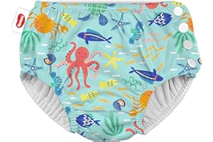 Huggies Little Swimmers Pañal Bañador Reusable Talla 5-6 Bajo del Mar P1