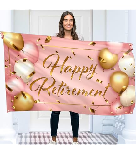 24 Stück Cupcake-Topper „Happy Retirement“ – Ca. 10–11 Cm Hoch, Papier, Für Ruhestandsparty & Abschied