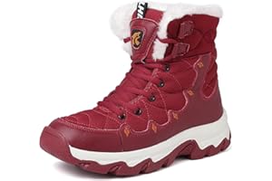 Lvptsh Herren Damen Winterstiefel Schneestiefel Wasserdicht Warme Gefüttert Anti-Rutsch Trekking Wanderschuhe Winterschuhe Outdoor Boots