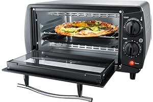 Steba KB 9.2 - Mini horno, Eléctrico, 9 L, 800 W, 2 niveles de cocción, carcasa de acero inoxidable