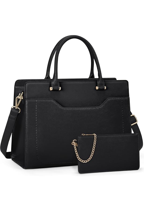 KTMOUW Handtassen voor Vrouwen, Grote Capaciteit, PU Lederen, Met Ritssluiting, Schoudertas, Dames Handtas, Draagtas voor School, Werk, Reizen, Winkelen, Zwart Bruin Wit KTMOUW Handtassen voor Vrouwen, Grote Capaciteit, PU Lederen, Met Ritssluiting, Schoudertas, Dames Handtas, Draagtas voor School, Werk, Reizen, Winkelen, Zwart Bruin Wit