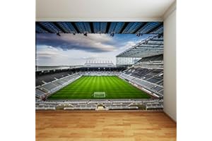 Beautiful Game Newcastle United FC Official St James Park Stadium FULL WALL MURAL (2.3m Height x 2.5m Width)
