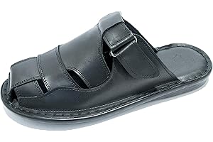 Kristian Shoes 33 męskie skórzane klapki letnie