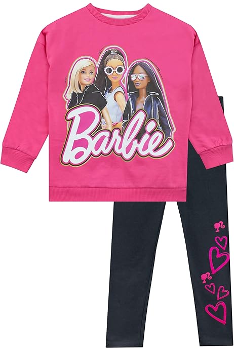 Pigiama Barbie Fashionista - Camicia Notta Bambina | Manica Corta | 100% Poliestere - Foto 5