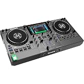 Numark Mixstream Pro Go - Bataryalı Bağımsız DJ Controller, DJ Mikseri, Hoparl&ouml;rler, Amazon Music Unlimited, WiFi, Dokunmatik